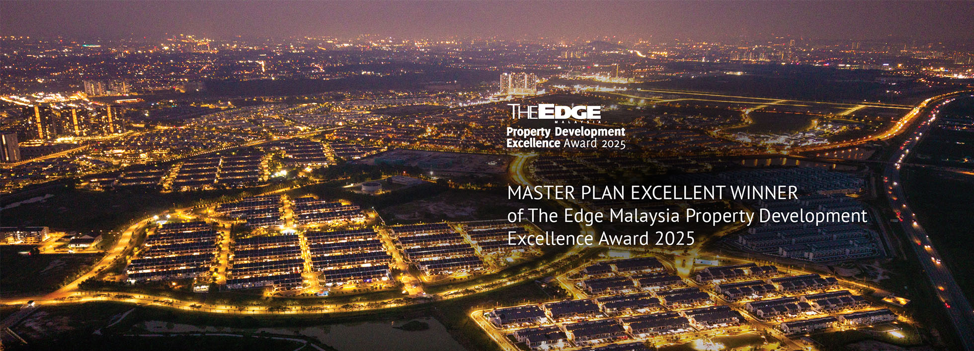 Master Plan Excellence Winner of The Edge Malaysia Property Development Excellence Award 2025