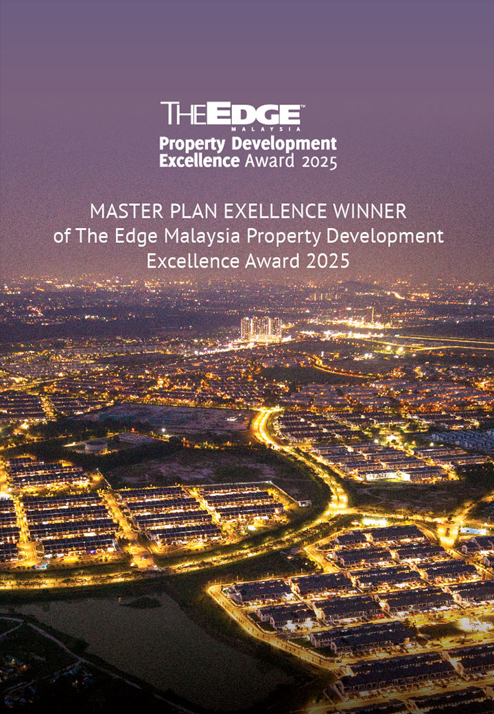 Master Plan Excellence Winner of The Edge Malaysia Property Development Excellence Award 2025
