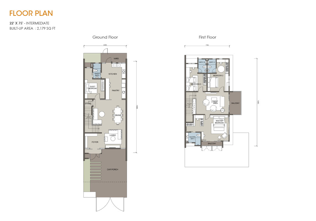 Chimes 22x75 Intermediate Floor Plan